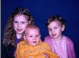 Sarah, Jack & Katie ready to go clubbing